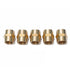 LTWFITTING Brass Pipe Fitting 3/8-Inch Female BSPT Coupling Water Boat (Pack of 400)
