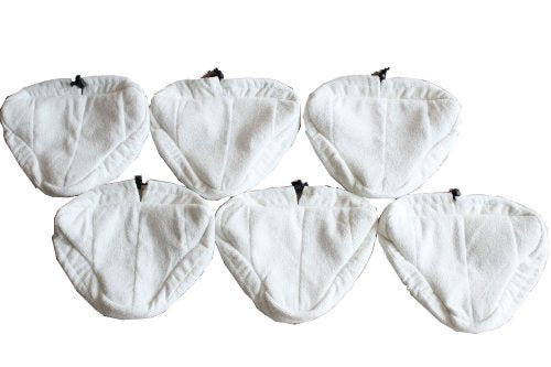 LTWHOME Replacement Pads Suitable for Dirt Devil Ad50000 Steam Mop (Pack of 6)