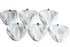 LTWHOME Replacement Pads Suitable for Dirt Devil Ad50000 Steam Mop (Pack of 6)