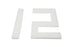 LTWHOME Compatible Polyester Filter Pad Non but Suitable for Fluval U3 Filter (Pack of 12)