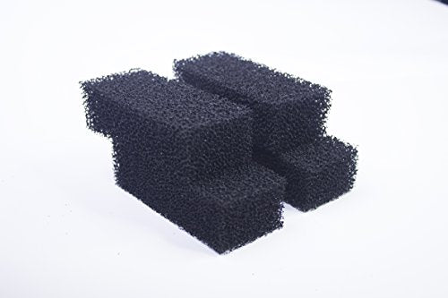 LTWHOME Carbon Filter Medium for Tetra CF 800/1000 Plus (Pack of 4)