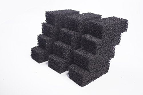 LTWHOME Carbon Filter Medium fit for Tetra CF 800/1000 Plus (Pack of 12)