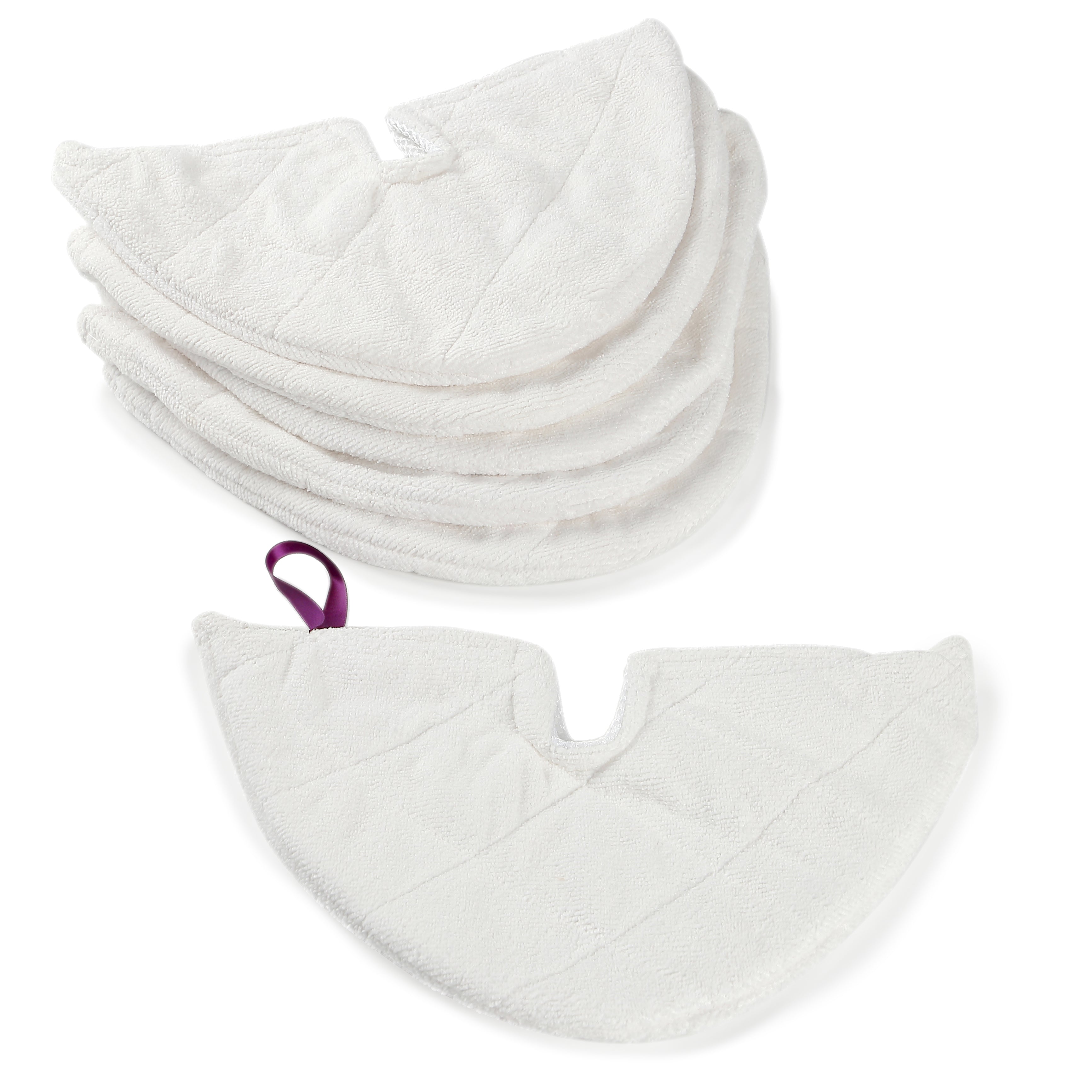 LTWHOME Triangle Replacement Pads Suitable for Shark Pocket Steam Mop S3550, S3501 (Pack of 6)