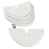 LTWHOME Triangle Replacement Pads Suitable for Shark Pocket Steam Mop S3550, S3501 (Pack of 6)
