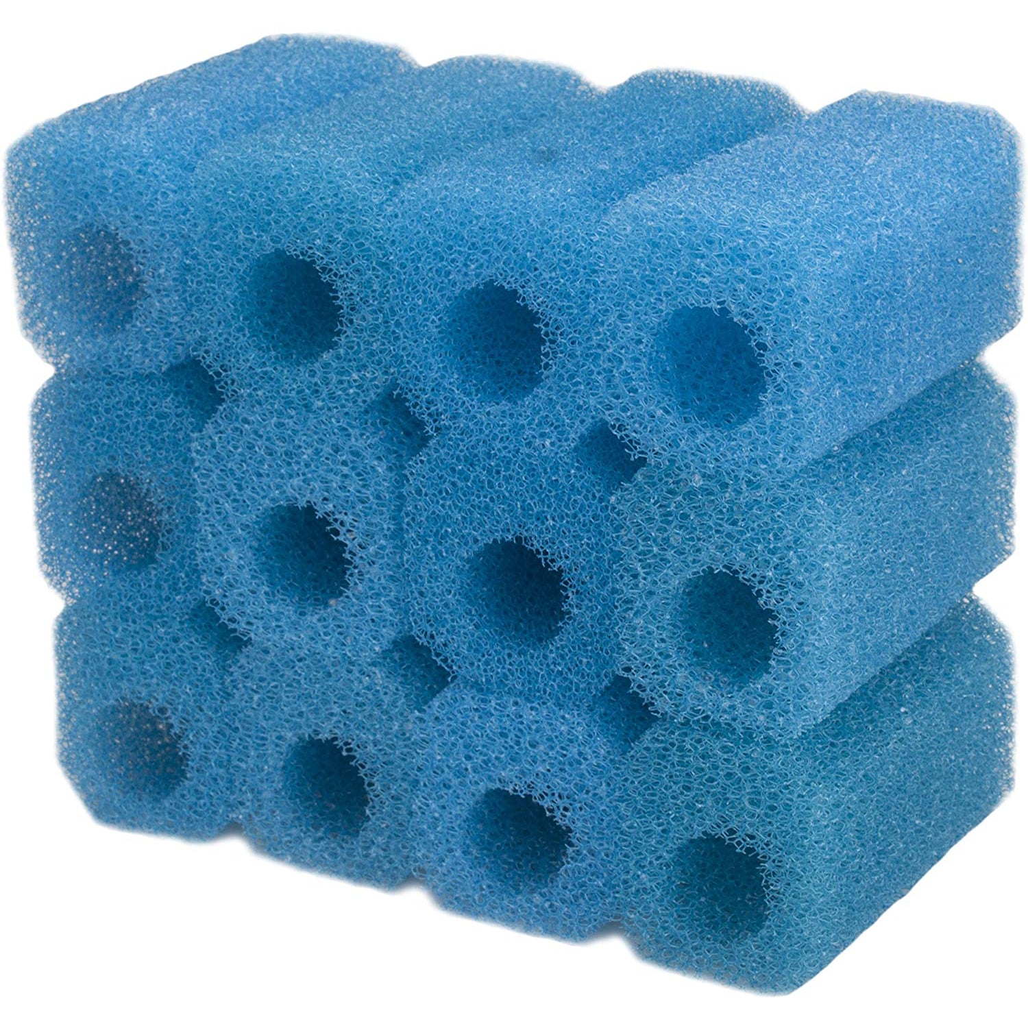 LTWHOME Compatible Blue Internal Filter Foam Replacement for All Pond Solutions 600IF (Pack of 12)