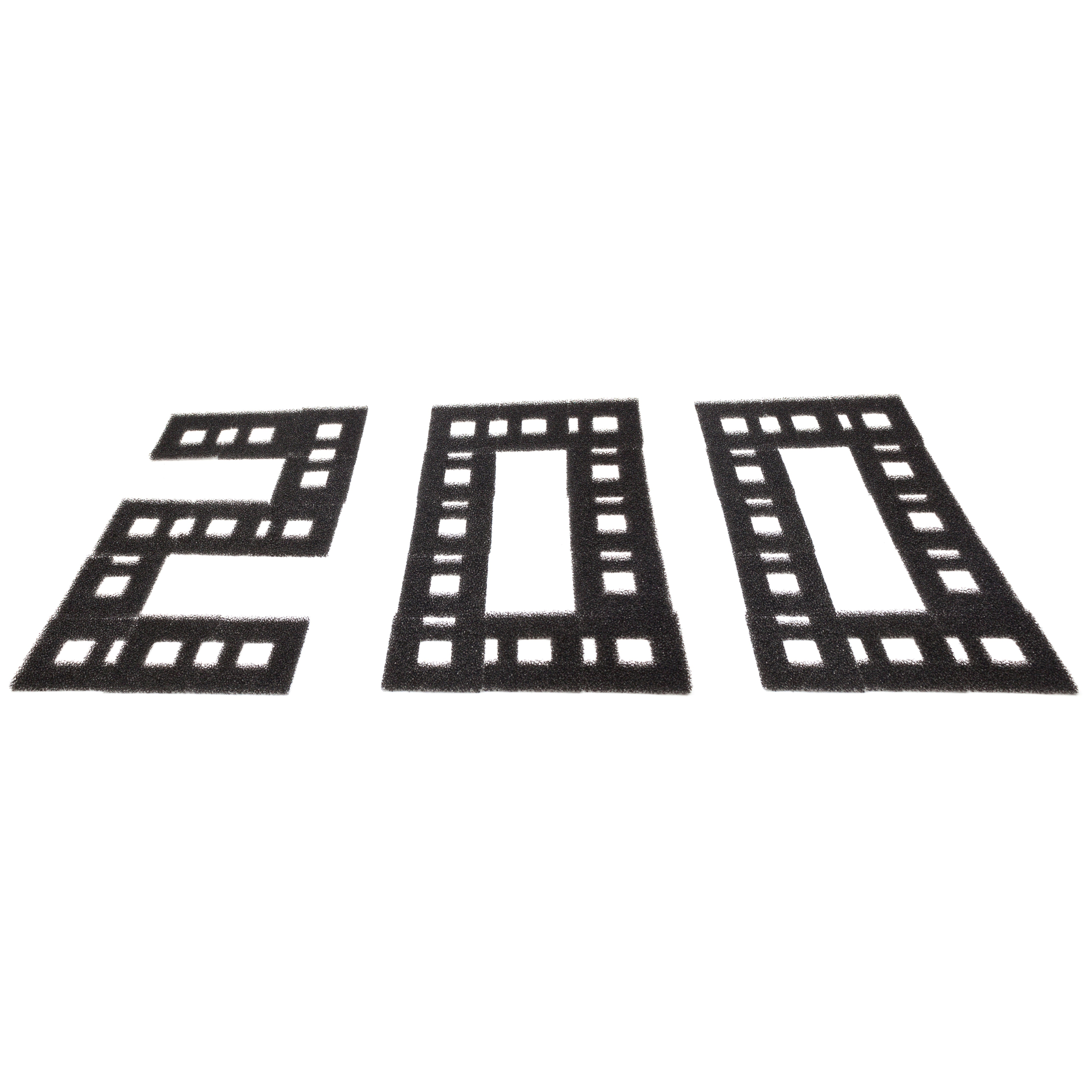 LTWHOME Compatible Foam Filters Pad Non Suitable for Fluval CHI (Pack of 200)