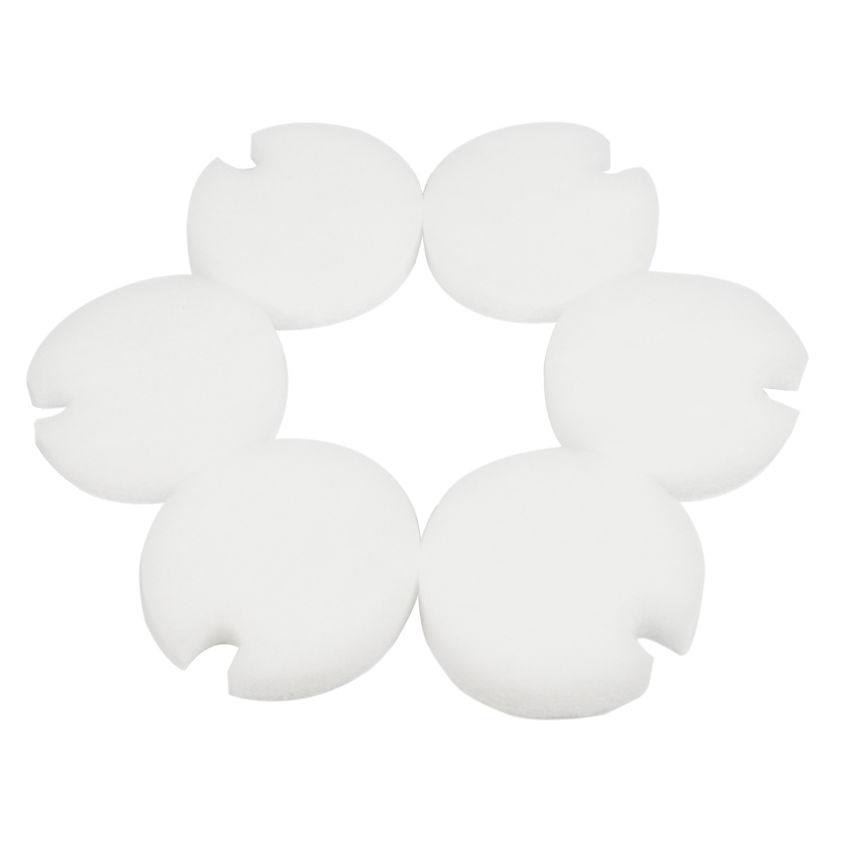 LTWHOME Fine Filter Pads Compatible with Aqua Compact 40/60 (Pack of 6)