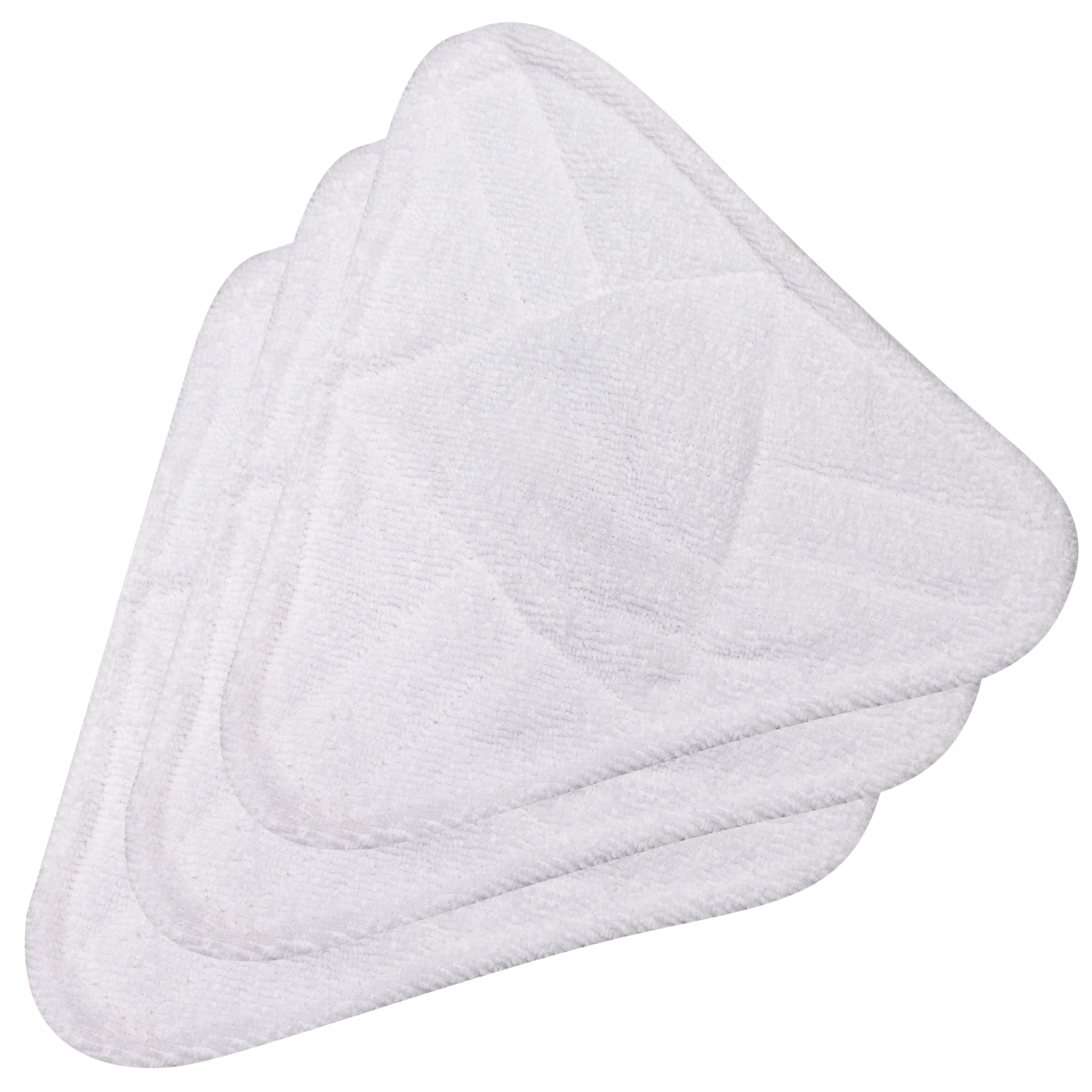 Washable Microfibre Replacement Pads Suitable for Holme Steam Mop (Pack of 3)