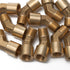 LTWFITTING Brass BSP Pipe 45 Deg 3/8-Inch BSPP Street Elbow Forged Fitting Fuel Air Boat (Pack of 150)