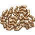 LTWFITTING Brass BSP Pipe 45 Deg 3/8-Inch BSPP Street Elbow Forged Fitting Fuel Air Boat (Pack of 25)