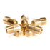 LTWFITTING Brass Pipe 90 Deg 3/8-Inch Male BSPT x 3/8-Inch Female BSPP Street Elbow Forged Fitting Fuel Air Boat (Pack of 5)
