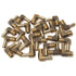 LTWFITTING 90 Deg Elbow Brass Barb Fitting 1/4-Inch Male BSPT x 5/16-Inch(8mm) ID Hose Boat Water (Pack of 25)