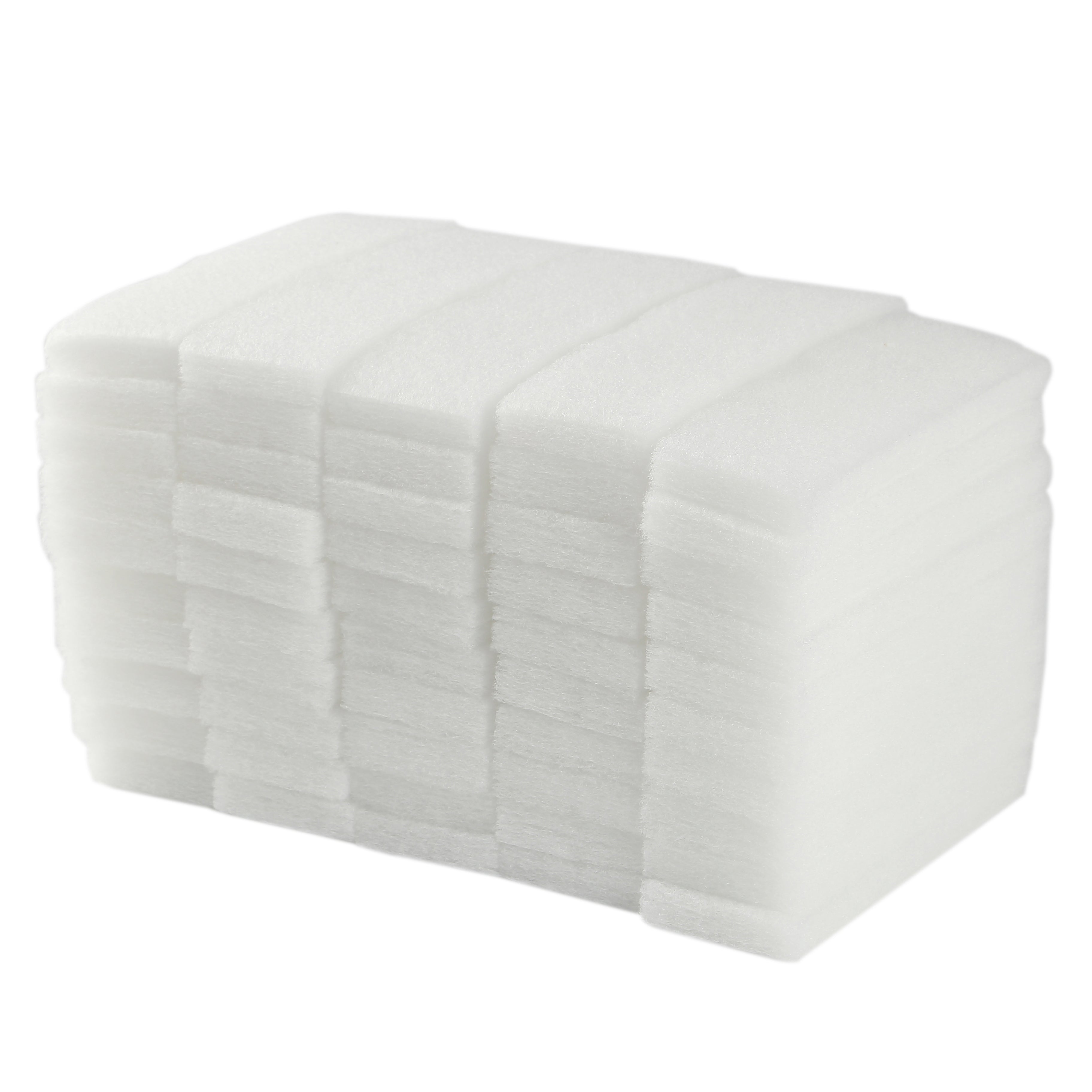 LTWHOME Compatible Polyester Filter Pad Non but Suitable for Fluval U3 Filter (Pack of 50)