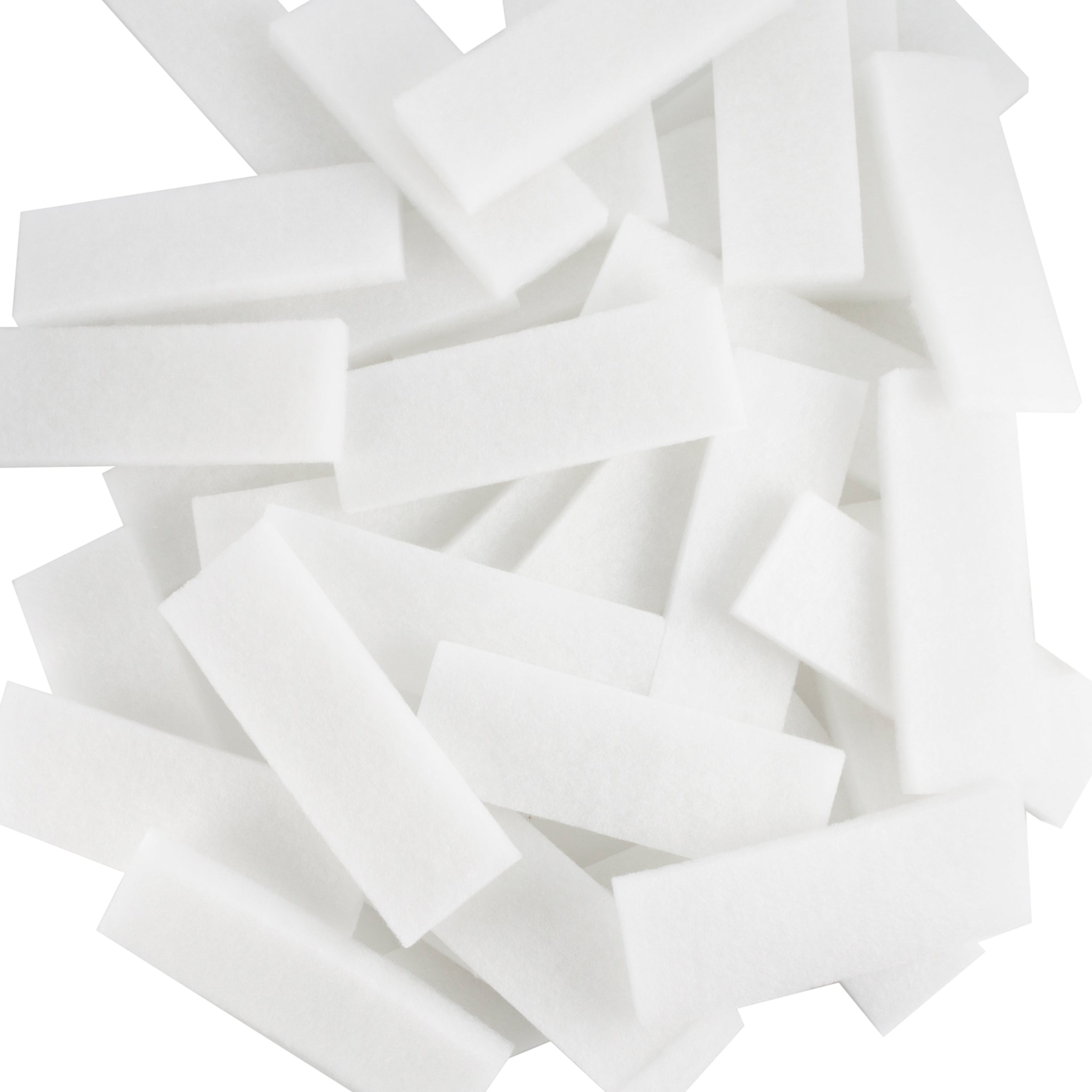 LTWHOME Compatible Polyester Filter Pad Non Suitable for Fluval 3 Plus + Filter (Pack of 50)