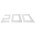 LTWHOME Compatible Foam Filters Non but Suitable for Fluval 4 Plus 4+ (Pack of 200)