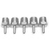 LTWFITTING Stainless Steel 316 Barbed Fitting Connector 1/2-Inch Male BSPT x 1/4-Inch(6mm) Hose Barb Fuel Gas (Pack of 5)