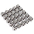 LTWFITTING Stainless Steel 316 BSP Pipe Cap Fitting 1/2-Inch BSPP Air Fuel Boat (Pack of 25)