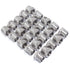 LTWFITTING Stainless Steel 316 Pipe Hex Bushing Reducer Fittings 1/2-Inch Male BSPT x 3/8-Inch Female BSPP (Pack of 25)