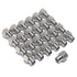 LTWFITTING Stainless Steel 316 Pipe 1/2-Inch Female BSPP x 3/8-Inch Male BSPT Adapter Fuel Gas Air (Pack of 25)