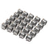 LTWFITTING Stainless Steel 316 Pipe Hex Head Plug Fitting 3/4-Inch Male BSPT Air Fuel Boat (Pack of 25)