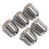 LTWFITTING Stainless Steel 316 Pipe Hex Head Plug Fittings 1/4-Inch Male BSPT Air Fuel Boat (Pack of 5)