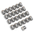 LTWFITTING Stainless Steel 316 Pipe Hex Head Plug Fittings 3/8-Inch Male BSPT Air Fuel Boat (Pack of 25)