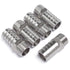 LTWFITTING Stainless Steel 316 Barbed Fitting Connector 3/4-Inch Male BSPT x 1-Inch(25mm) Hose Barb Fuel Gas (Pack of 5)