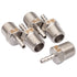 LTWFITTING Stainless Steel 316 Barbed Fitting Coupler/Connector 1/4-Inch Male BSPT x 1/8-Inch(3mm) Hose Barb Fuel Gas Water (Pack of 5)