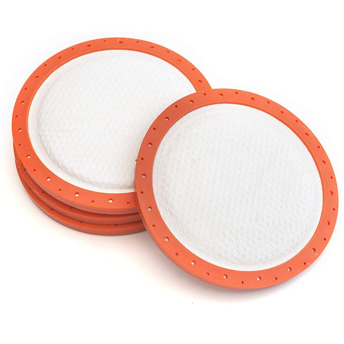 LTWHOME Pre Motor Filter (120 mm in Diameter) Fit for Vax Power 8 Models U87-P7-PF, U87P7P, U89-P8-P Pet, U89-P8-B Vacuum Cleaners (Pack of 4)
